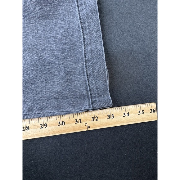 Vintage Y2K Ed Hardy Baggy Embroidered Denim Jeans Womens Size 38 Rare Black‎ - Picture 8 of 12